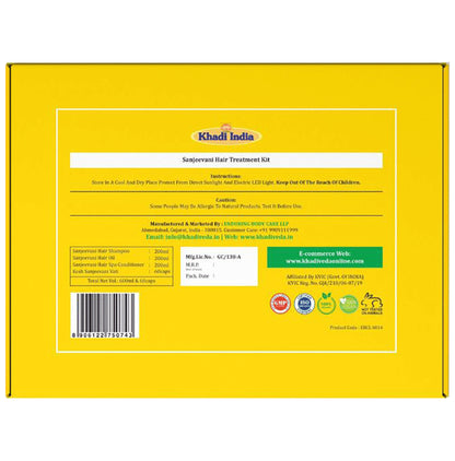 Khadi Veda Sanjeevani Hair Treatment Kit