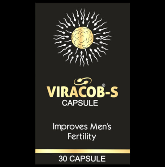 Alnavedic Viracob-S Capsule for Men's Fertility - Classic Derma