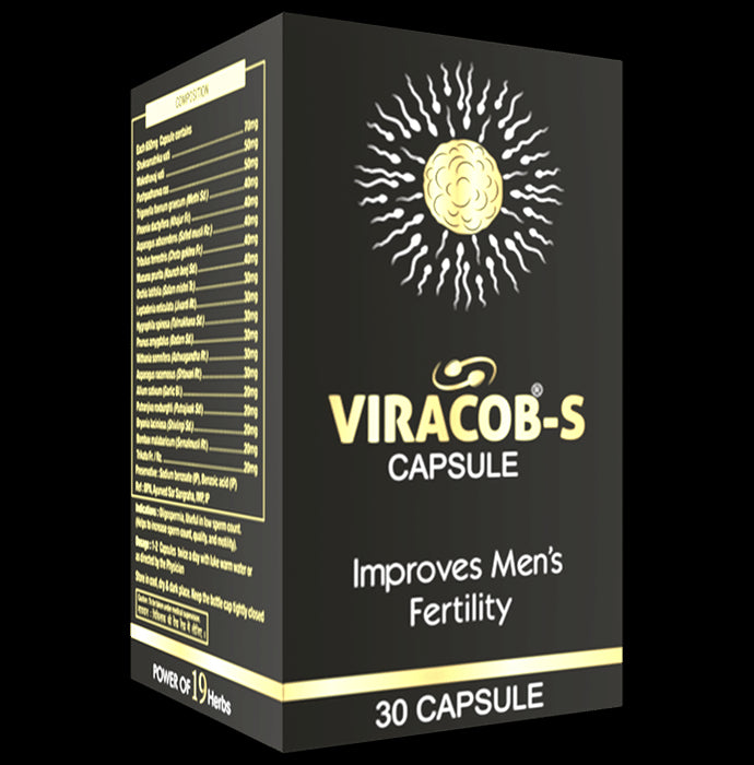 Alnavedic Viracob-S Capsule for Men's Fertility