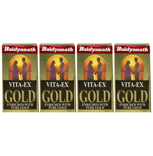 Baidyanath (Jhansi) Vita-Ex Gold Capsule (20 Each) - Classic Derma