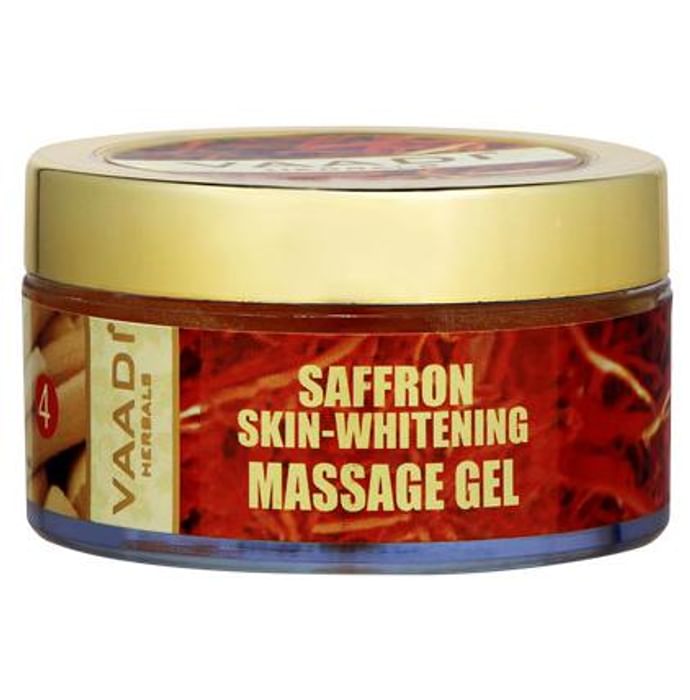 Vaadi Herbals Saffron Skin-Whitening Massage Gel - Classic Derma