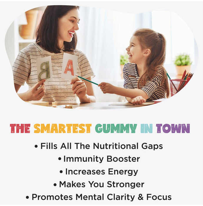 Kiddoze Multivitamin & Minerals Gummies Lemon & Strawberry