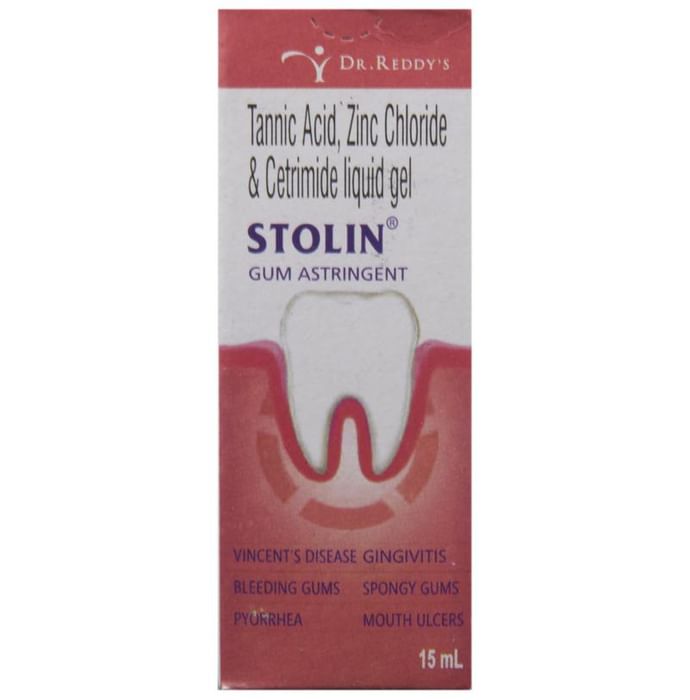 Stolin Gum Astringent for Bleeding Gums & Mouth Ulcers