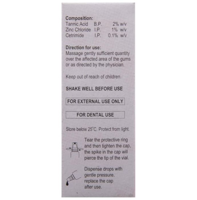 Stolin Gum Astringent for Bleeding Gums & Mouth Ulcers