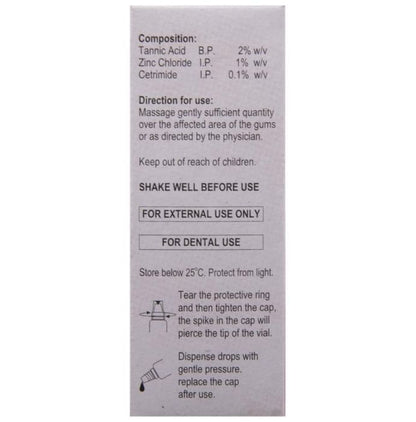 Stolin Gum Astringent for Bleeding Gums & Mouth Ulcers