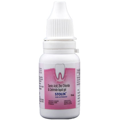 Stolin Gum Astringent for Bleeding Gums & Mouth Ulcers