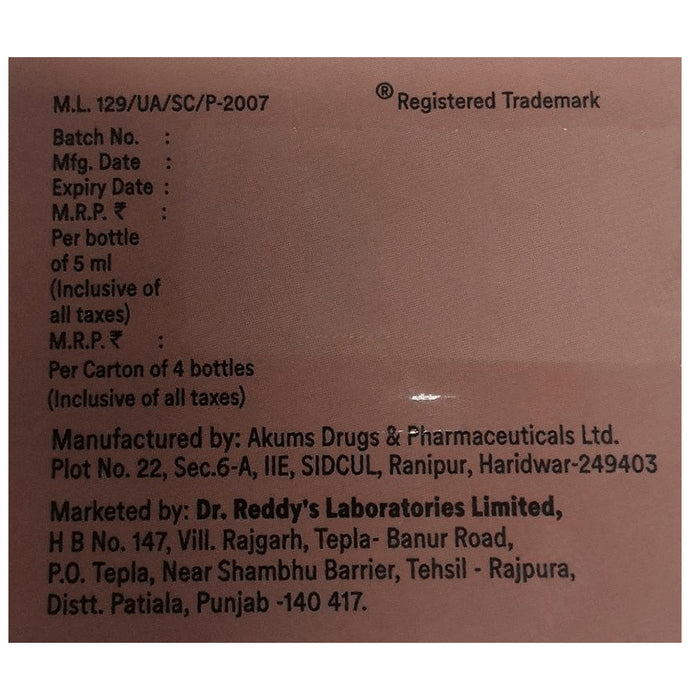 Kidrich D3 Oral Solution Mango & Mint Sugar Free