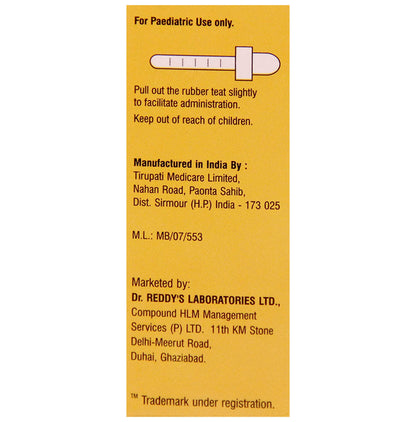 Kidrich D3 Vitamin D3 (Cholecalciferol) 800 IU/ml Nano Drop | For Kids' Bone Health