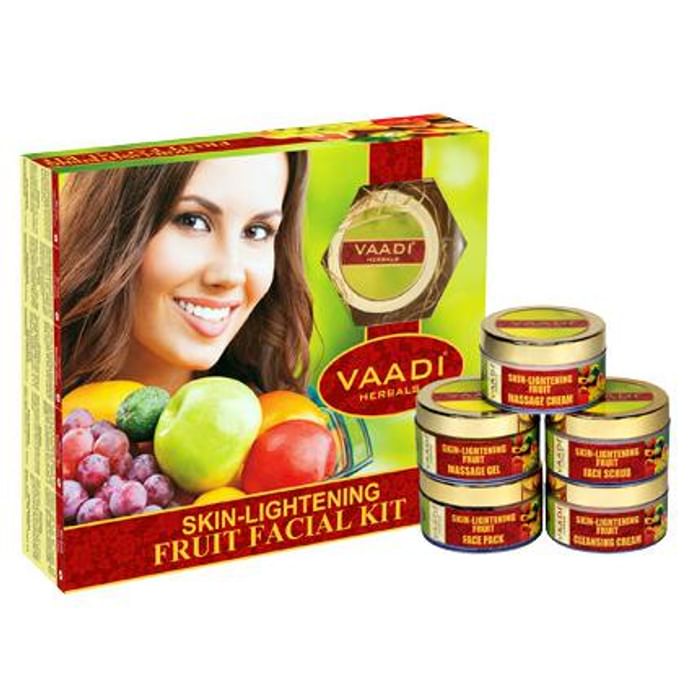 Vaadi Herbals Skin-Lightening Fruit Facial Kit 270gm - Classic Derma