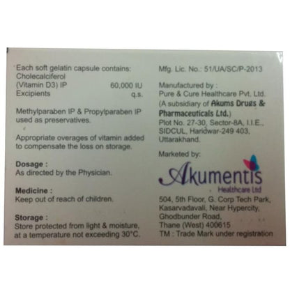 Kingrise-D3 60K Capsule