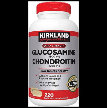 Kirkland Signature Glucosamine 1500mg Chondroitin 1200mg Tablet - Classic Derma