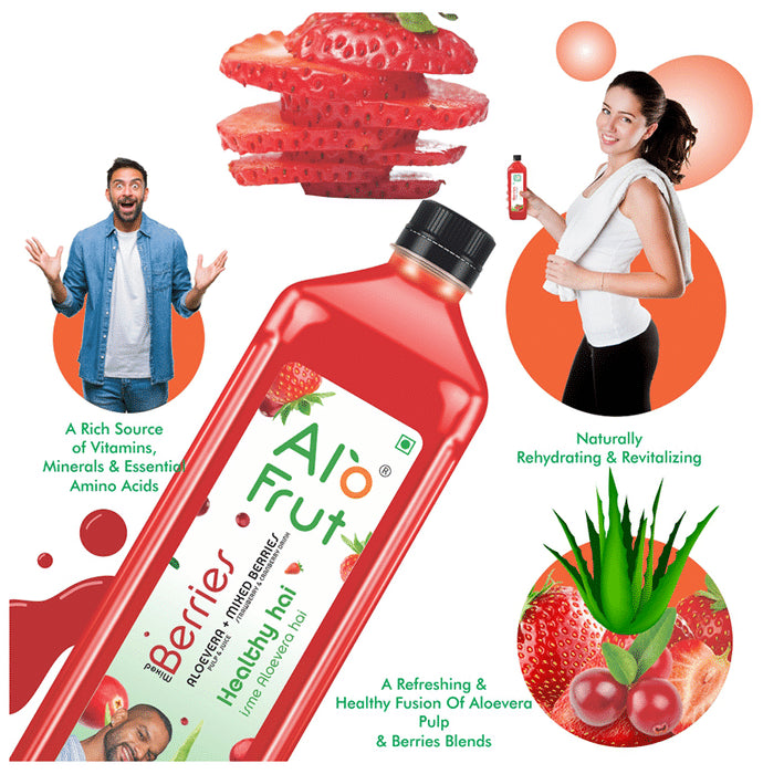 Alo Frut Berries Aloevera Juice