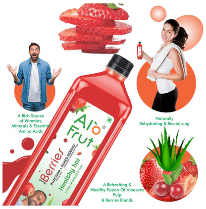 Alo Frut Berries Aloevera Juice