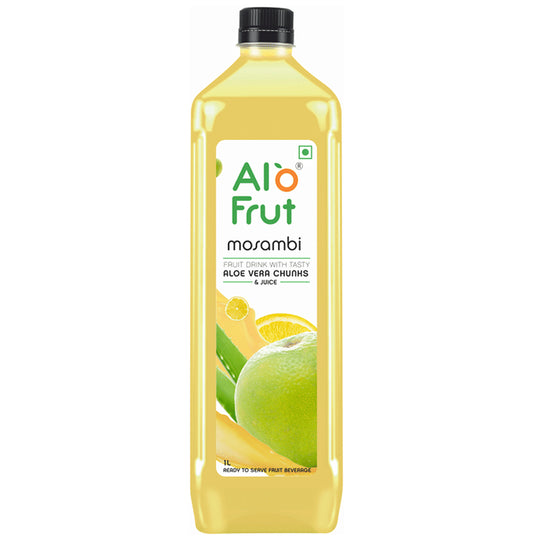 Alo Frut Mosambi Aloevera Chunks & Juice - Classic Derma