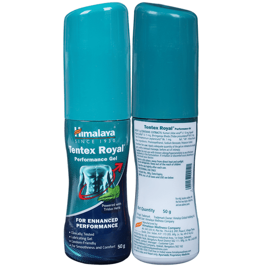 Himalaya Himalaya Tentex Royal Performance Gel for Men| Lubricating and Performance | Gel - Classic Derma