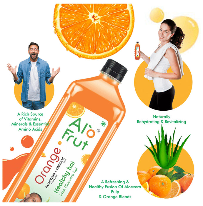 Alo Frut Orange Aloevera Juice