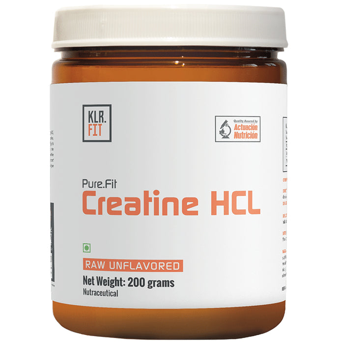 KLR. FIT Creatine HCL Powder Raw Unflavoured - Classic Derma