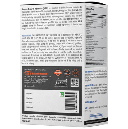 KLR. FIT HGH Extreme Tablet