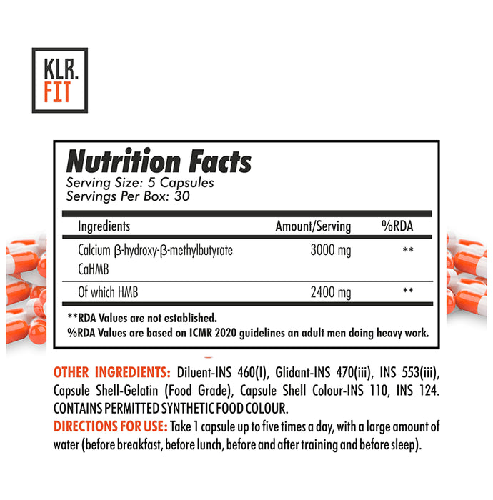 KLR. FIT HMB 3000 Capsule