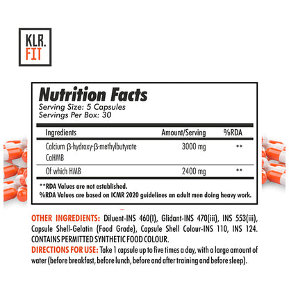 KLR. FIT HMB 3000 Capsule