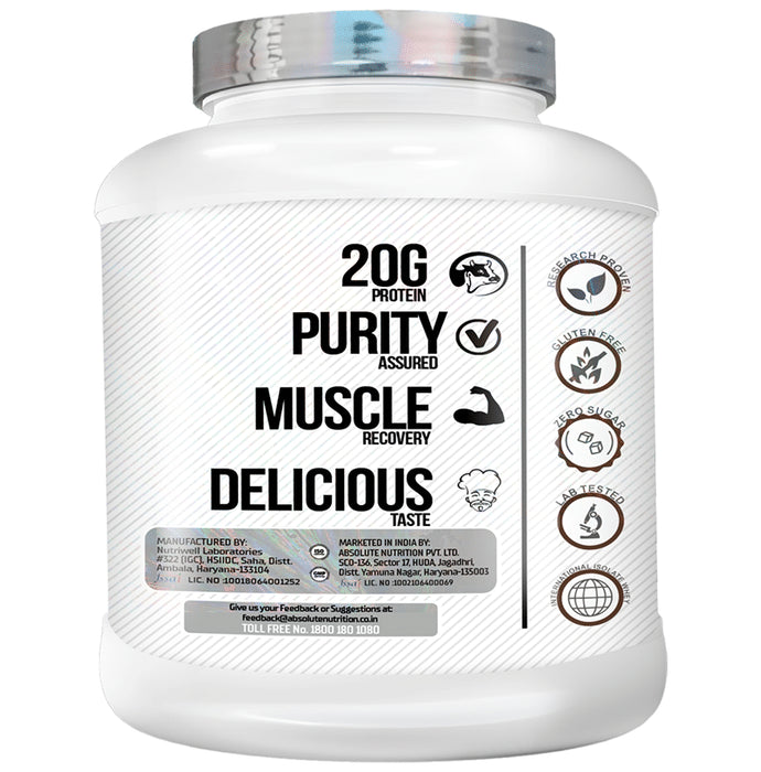 Knockout The Elephant Premium Mass Gainer Powder Belgium Chocolate with Free T-Shirt