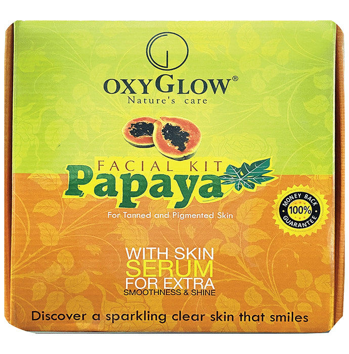 Oxyglow Herbals Papaya Facial Kit - Classic Derma