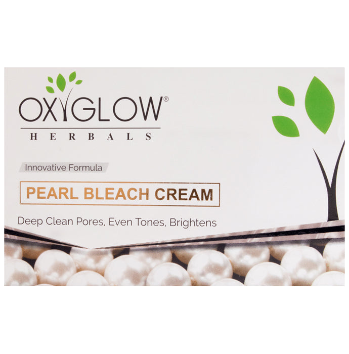 Oxyglow Herbals Pearl Bleach Cream - Classic Derma