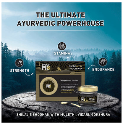 Koshaveda Shilajit Resin Pro by Muscle Blaze (20gm Each)