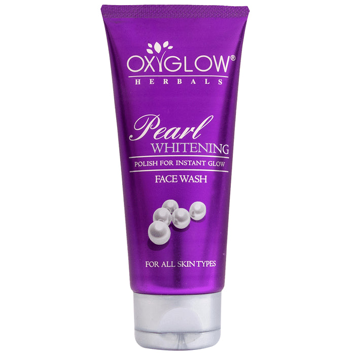 Oxyglow Herbals Pearl Whitening Face Wash - Classic Derma