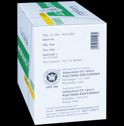 Kottakkal Ayurveda Migrakot Tablet