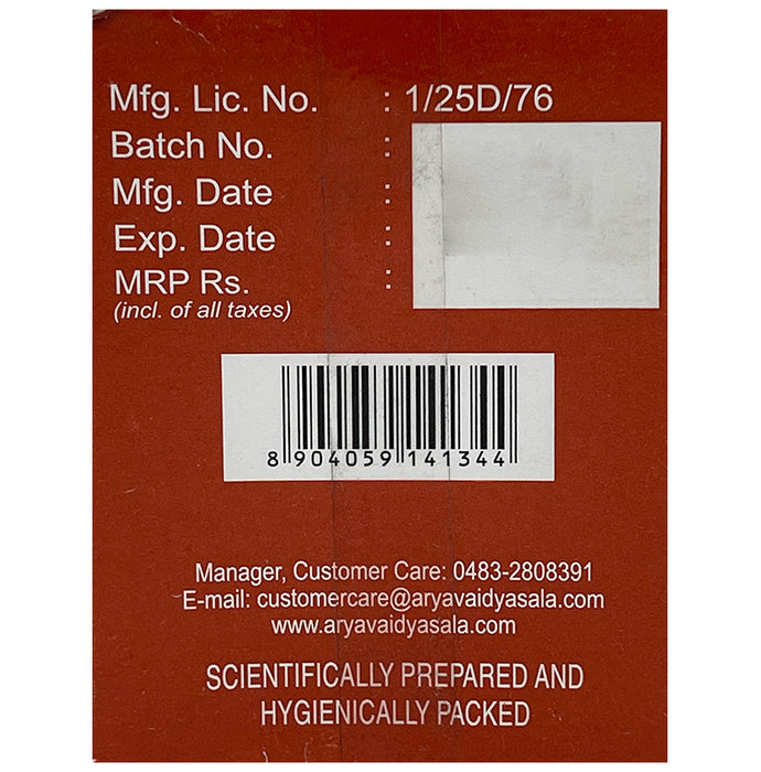 Kottakkal Ayurveda Prasarinyadi Kwatham Tablet