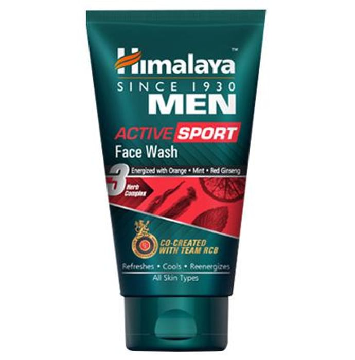 Himalaya Men Active Sports Face Wash - Classic Derma