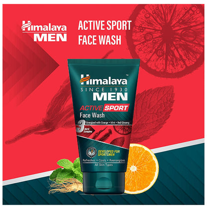 Himalaya Men Active Sports Face Wash
