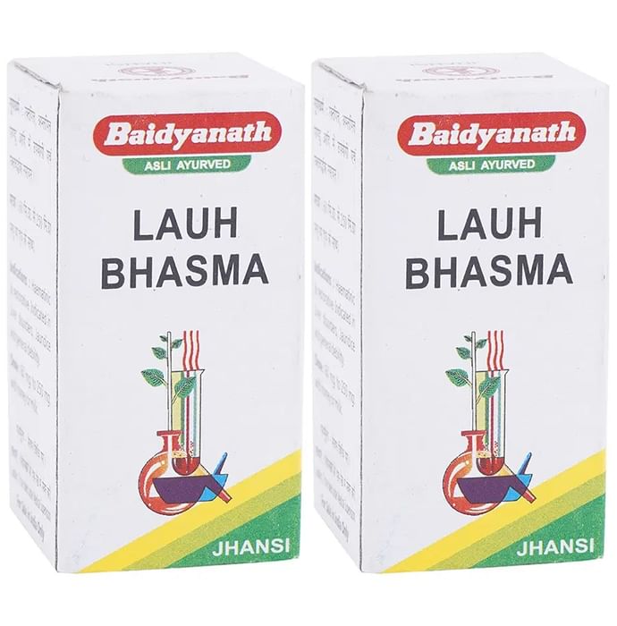 Baidyanath Lauh Bhasma (10gm Each) - Classic Derma