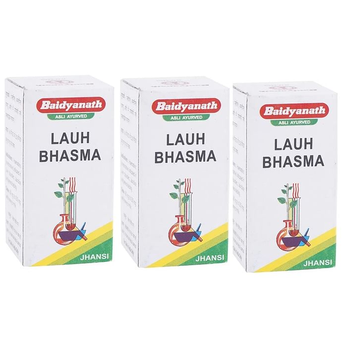 Baidyanath Lauh Bhasma (10gm Each) - Classic Derma