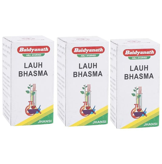Baidyanath Lauh Bhasma (10gm Each) - Classic Derma