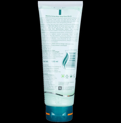 Himalaya Moisturizing Aloe Vera Face Wash with Cucumber Extract | Softens & Cools Dry Skin