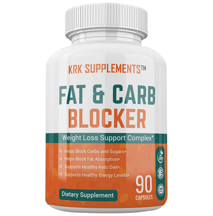 KRK Supplements Fat & Carb Blocker Capsule - Classic Derma