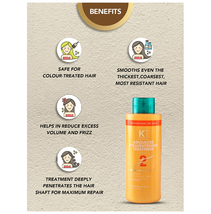 KT Professional Kehair Therapy Advanced Straightening Treatment