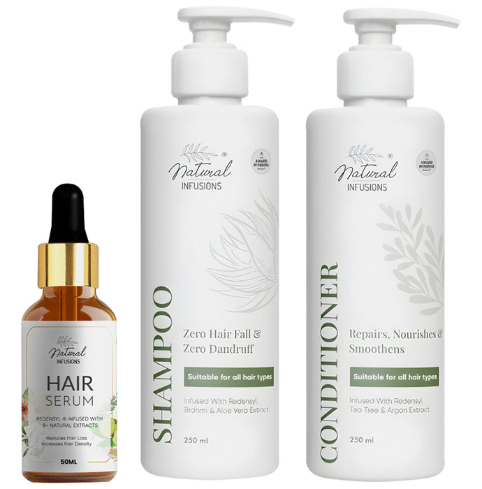 Natural Infusions Damage Repair Hair Growth Kit - Classic Derma