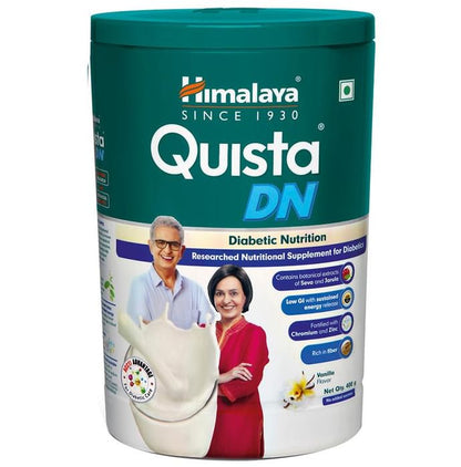 Himalaya Nutrition Quista DN | Nutritional Supplement for Diabetics | Flavour Powder Vanilla - Classic Derma