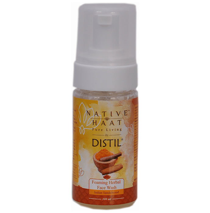Aloe Veda Foaming Herbal Face Wash Indian Sandalwood - Classic Derma