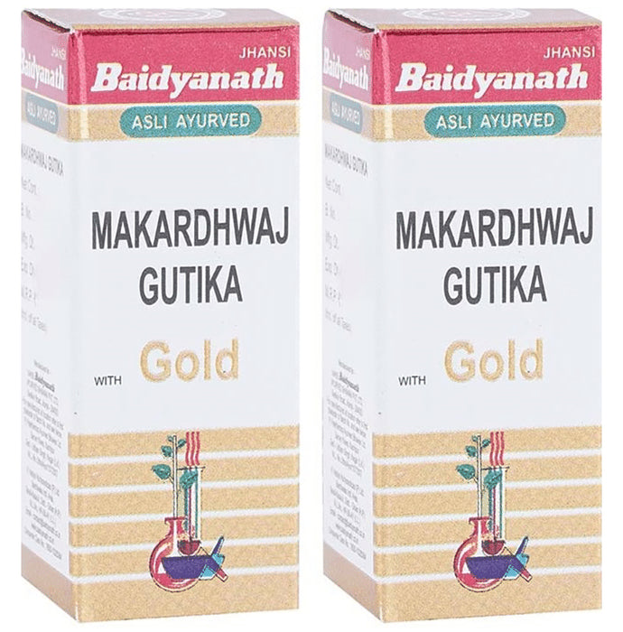Baidyanath Makardhwaj Gutika Tablet(2.5 gm Each) - Classic Derma