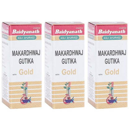 Baidyanath Makardhwaj Gutika Tablet(2.5 gm Each) - Classic Derma