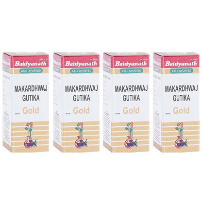 Baidyanath Makardhwaj Gutika Tablet(2.5 gm Each) - Classic Derma