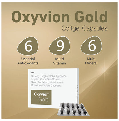 Oxyvion Gold Softgel Capsule (10 Each)