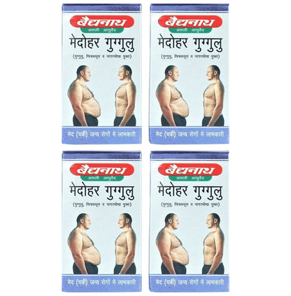 Baidyanath Medohar Guggulu Tablet (120 Each) - Classic Derma