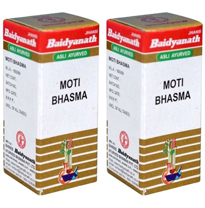 Baidyanath Moti Bhasma(1gm Each) - Classic Derma