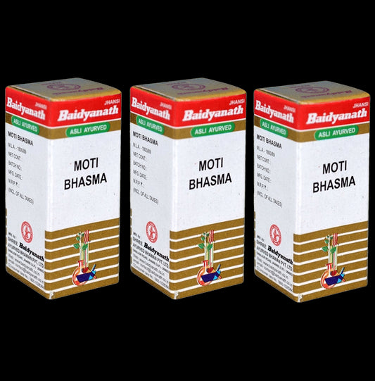 Baidyanath Moti Bhasma(1gm Each) - Classic Derma