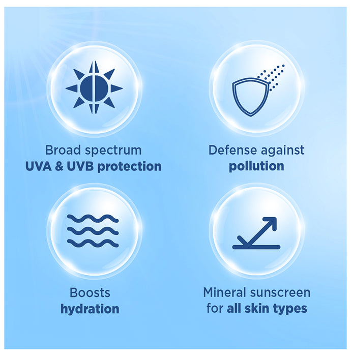 La Shield Expert Urban Protect Mineral Sunscreen Gel | UVA/UVB Protection | Paraben Free | SPF 40
